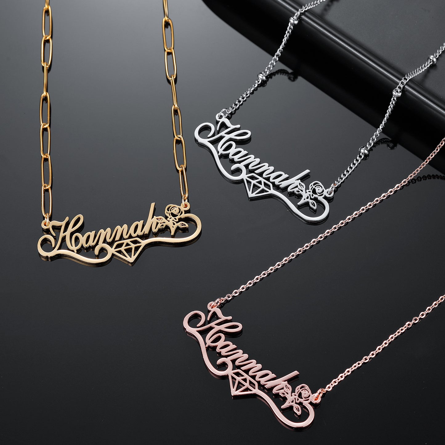 Collier Prénom Fleur QN429