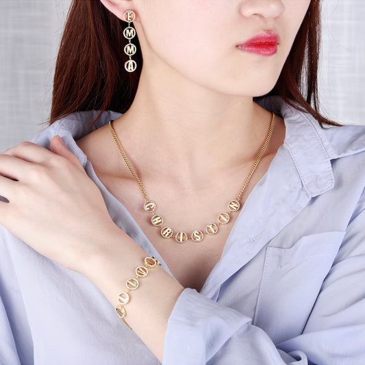 Round Diamond Jewelry A Set SNBRE272