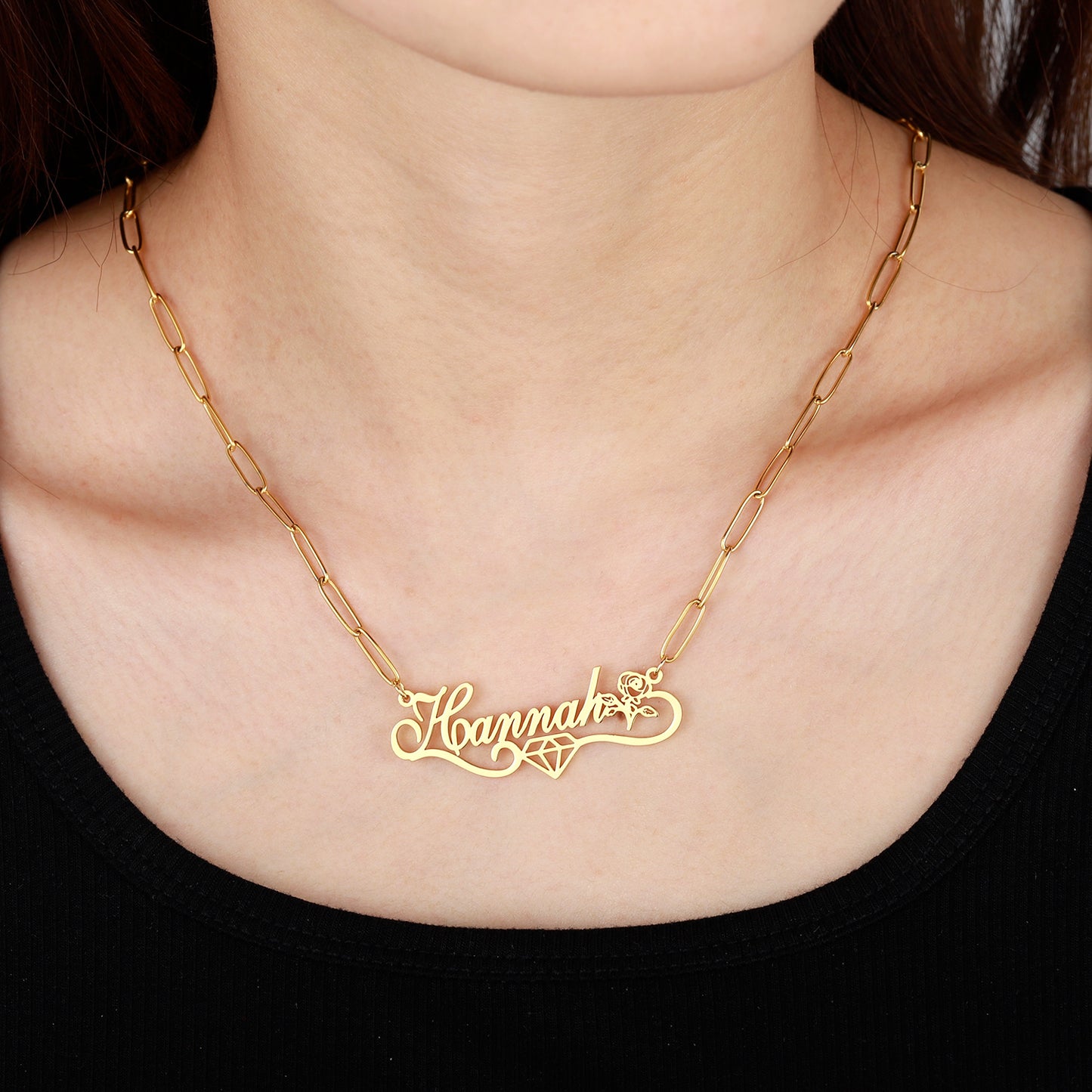 Collier Prénom Fleur QN429