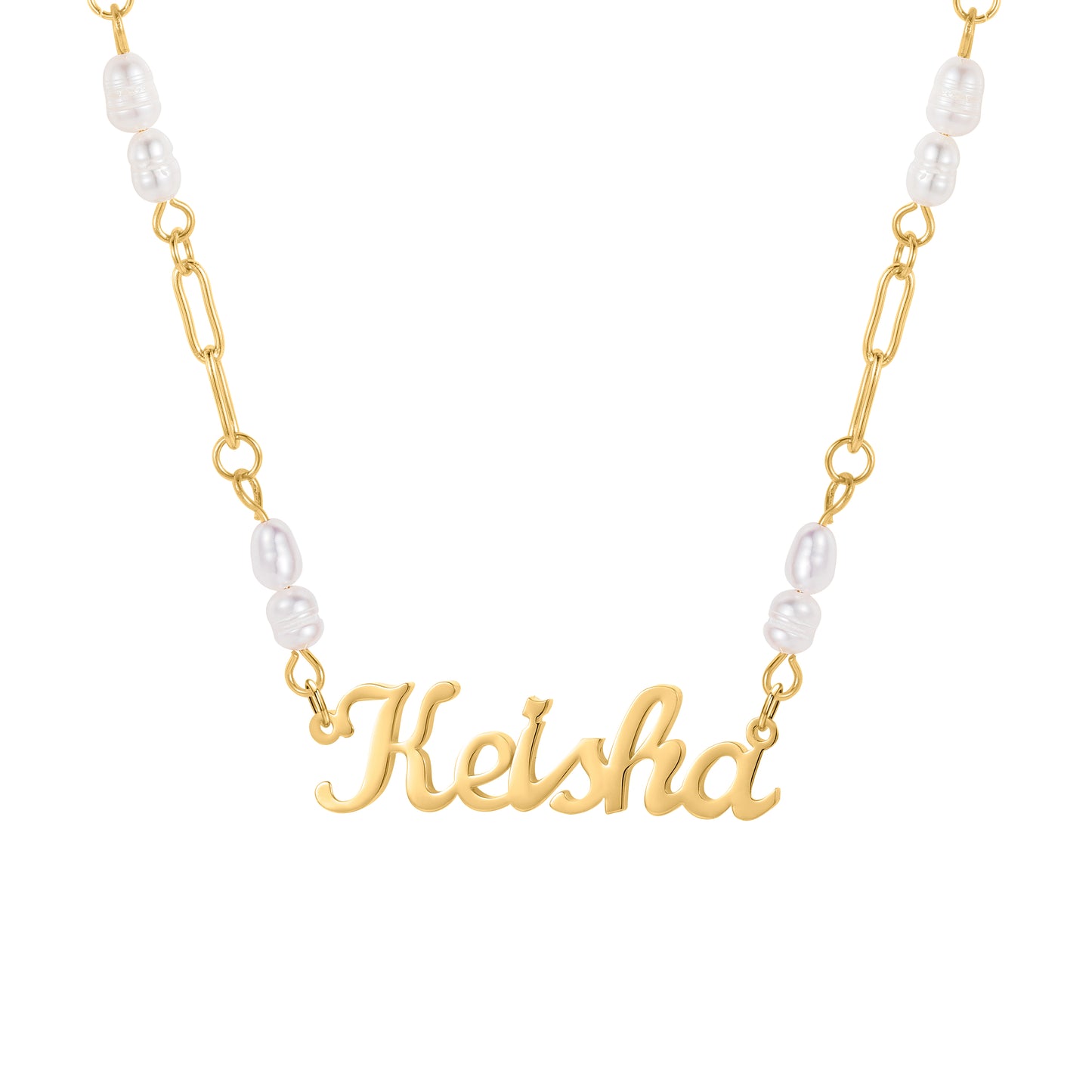 Pearl Name Necklace QN458