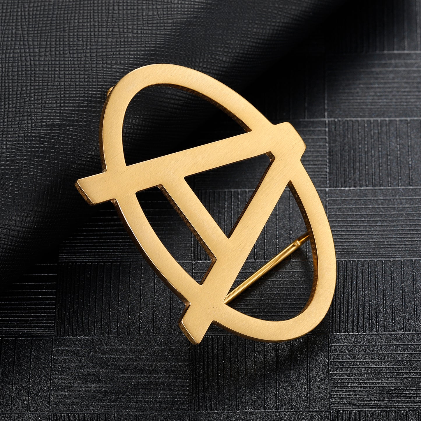A Letter Oval Belt Buckle