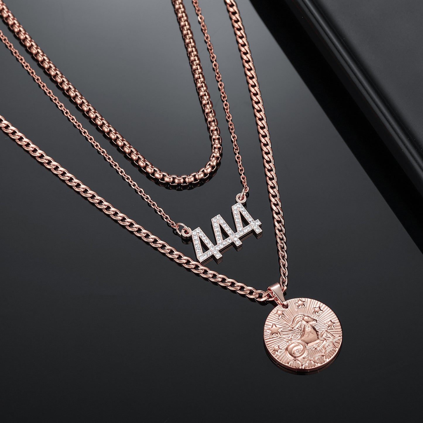 Angel Number Pendant With Constellation QN556