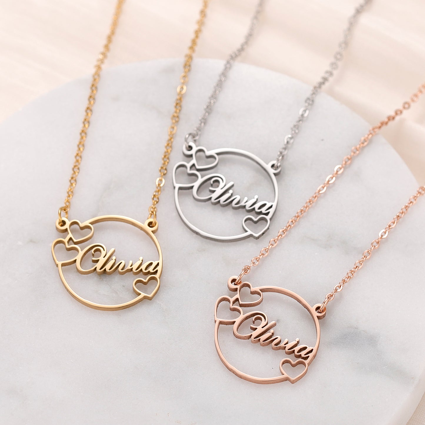 Heart Name Necklace QN637