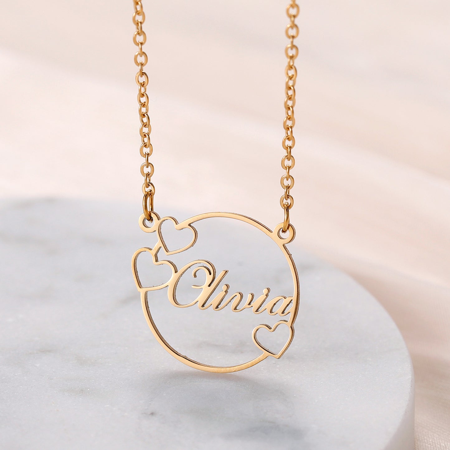 Heart Name Necklace QN637