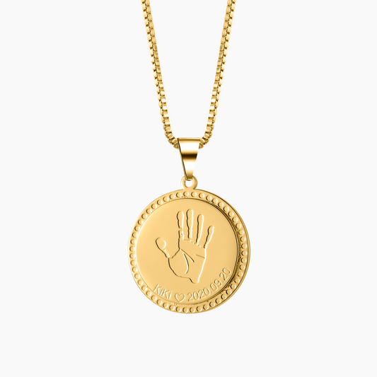 Baby Handprint Necklace QN673