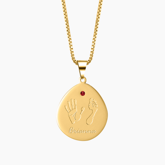 Baby Handprint Necklace QN675