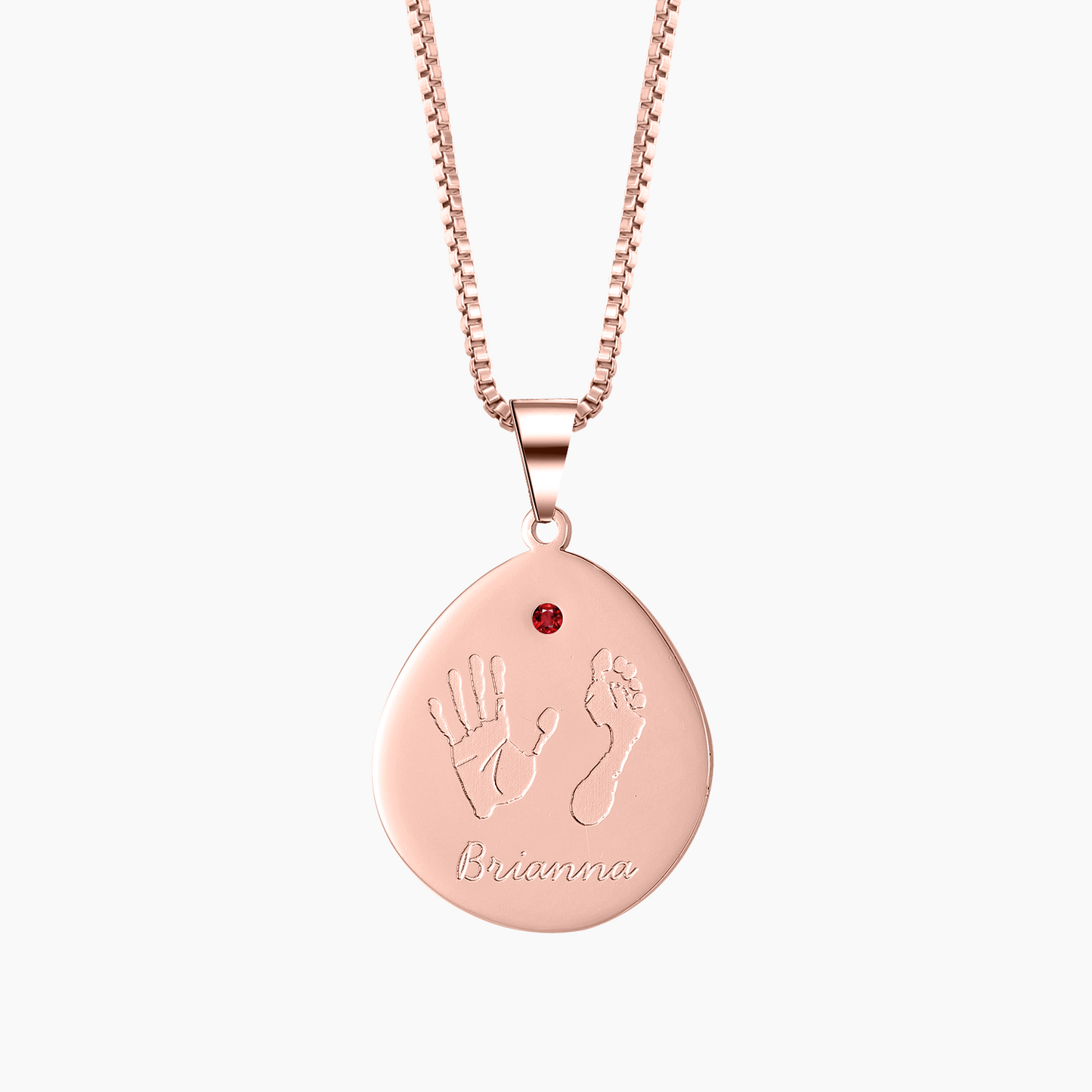 Baby Handprint Necklace QN675