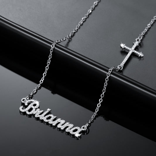 Cross Name Necklace QN506