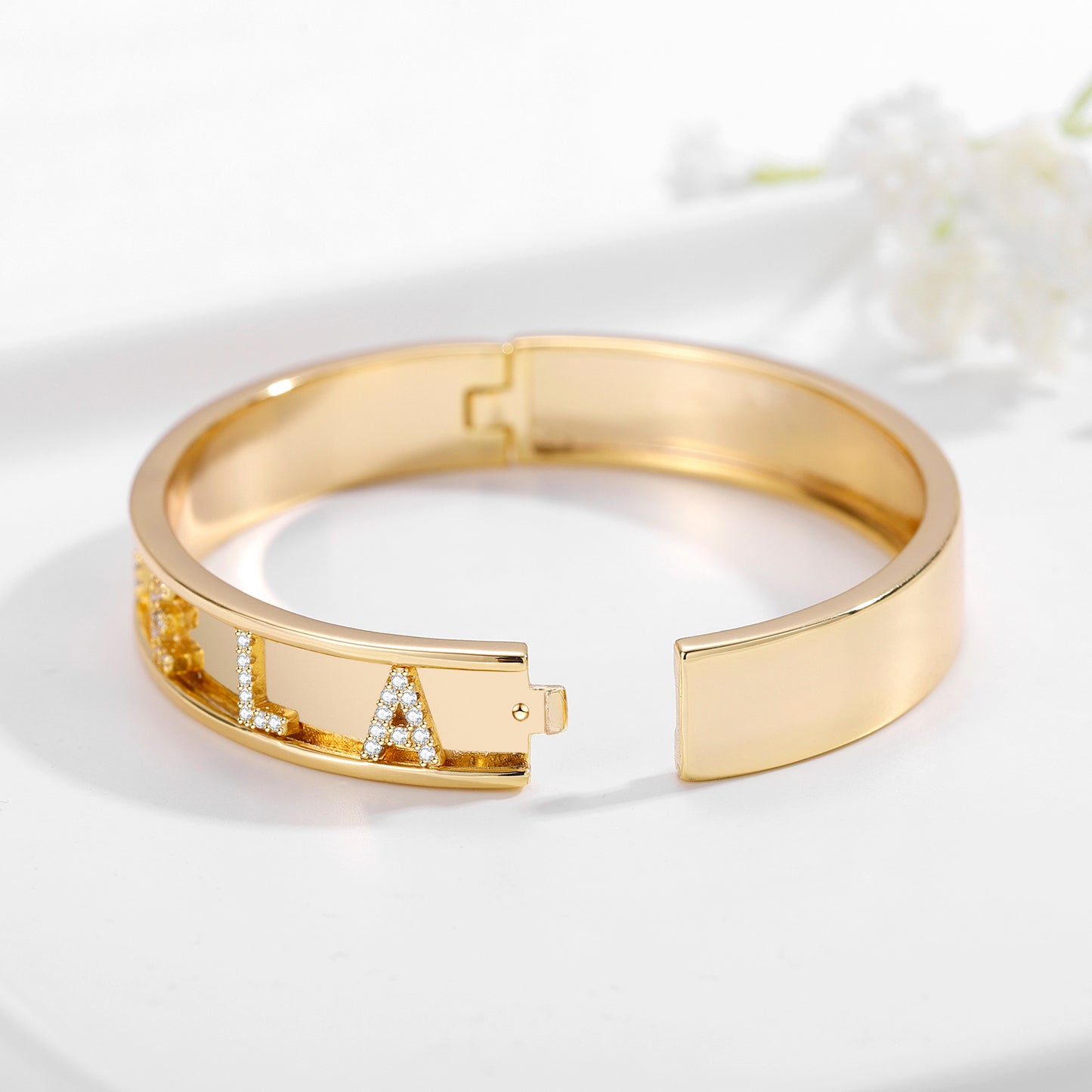 Bracelet Prénom Zircon QB338