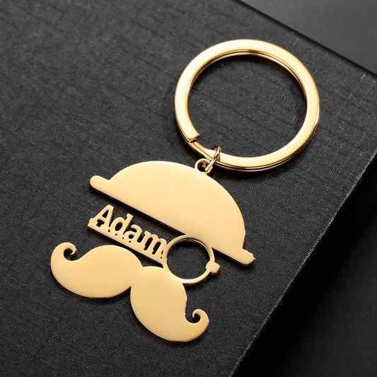 Porte-clés nom personnalisé QK308