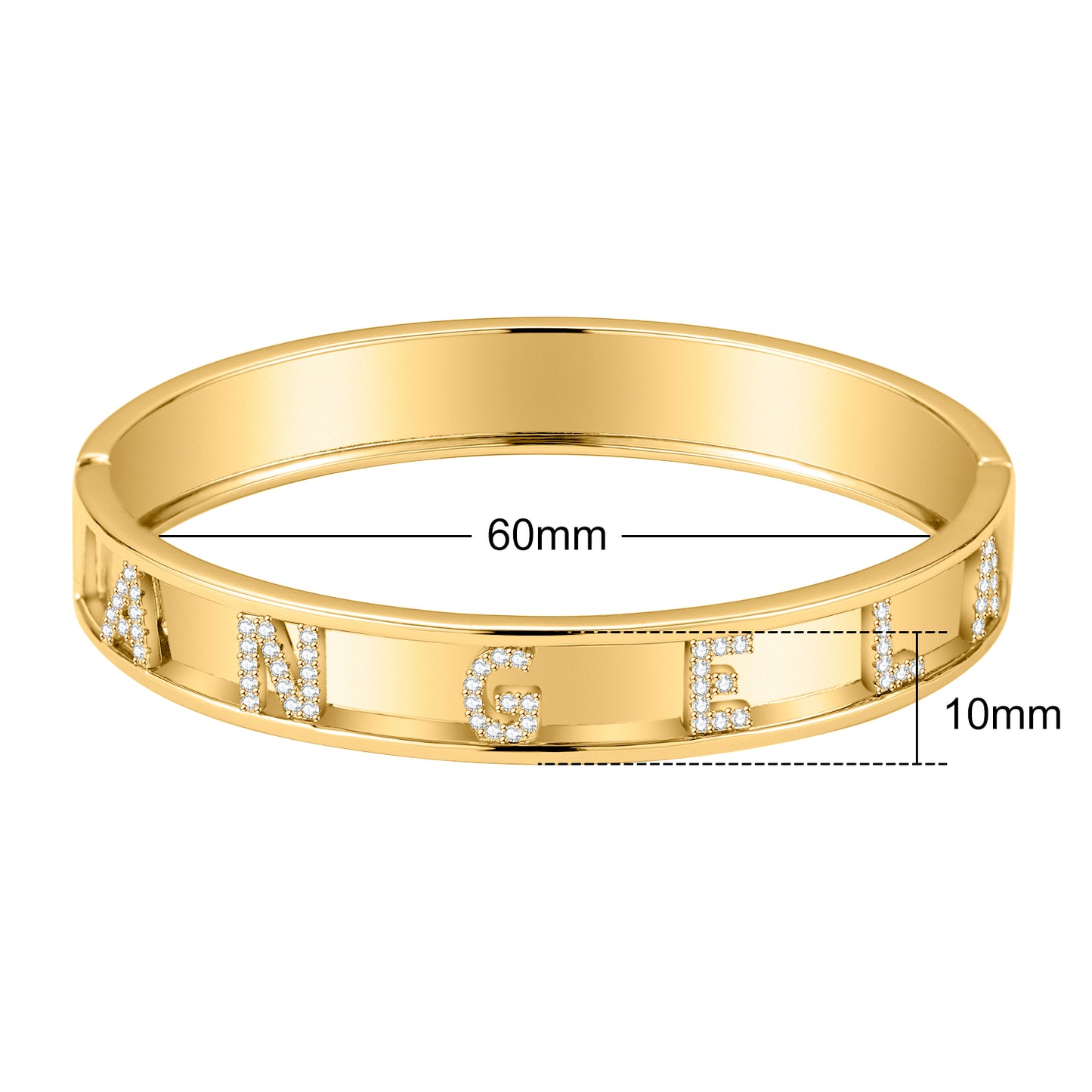 Bracelet Prénom Zircon QB338