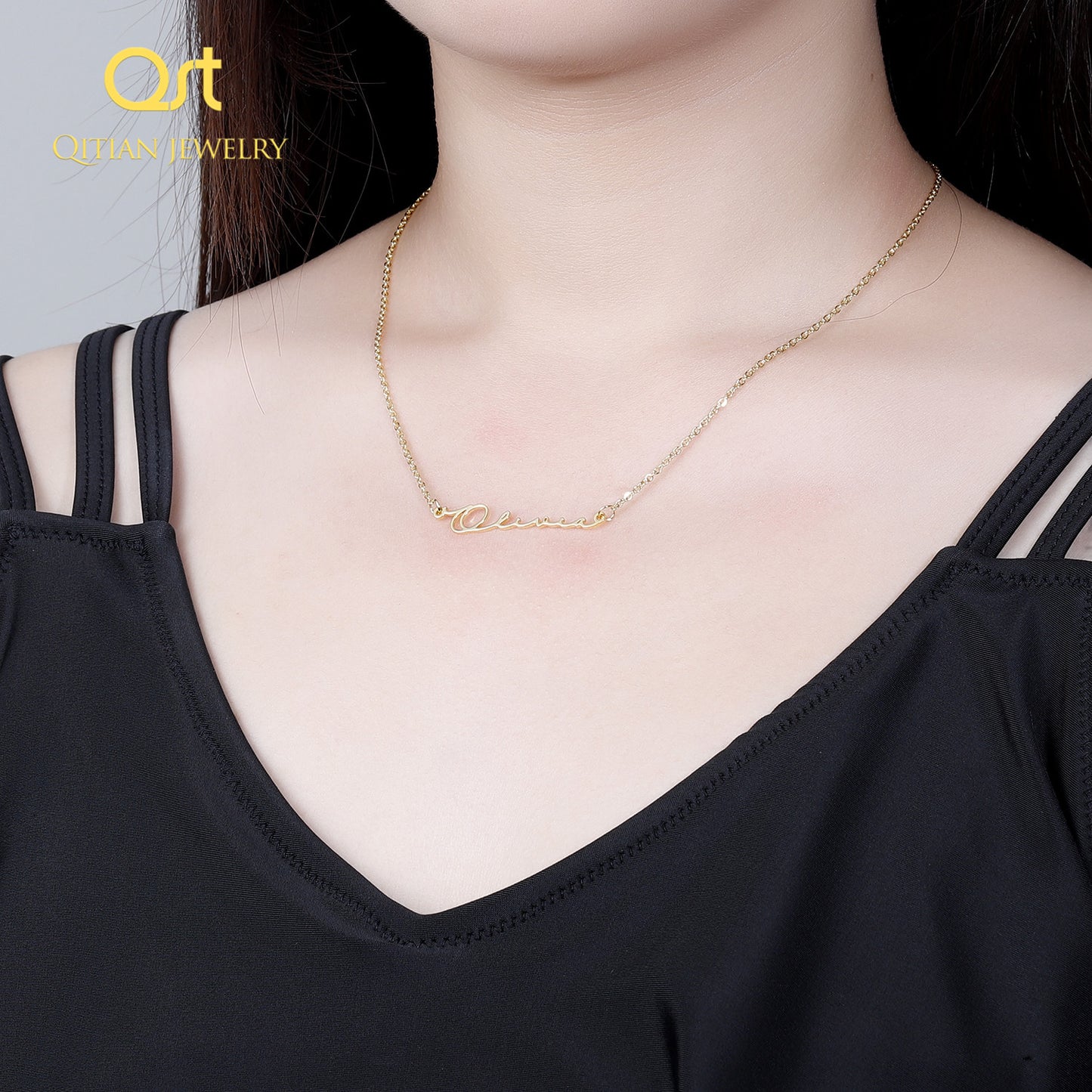 Name Necklace for Women QN807