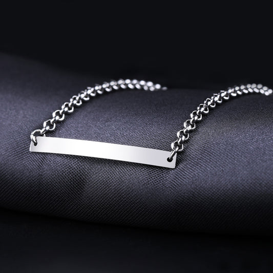 Customized Nameplate ID Name Bracelet