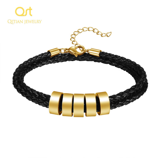 Leather Charm Bracelets