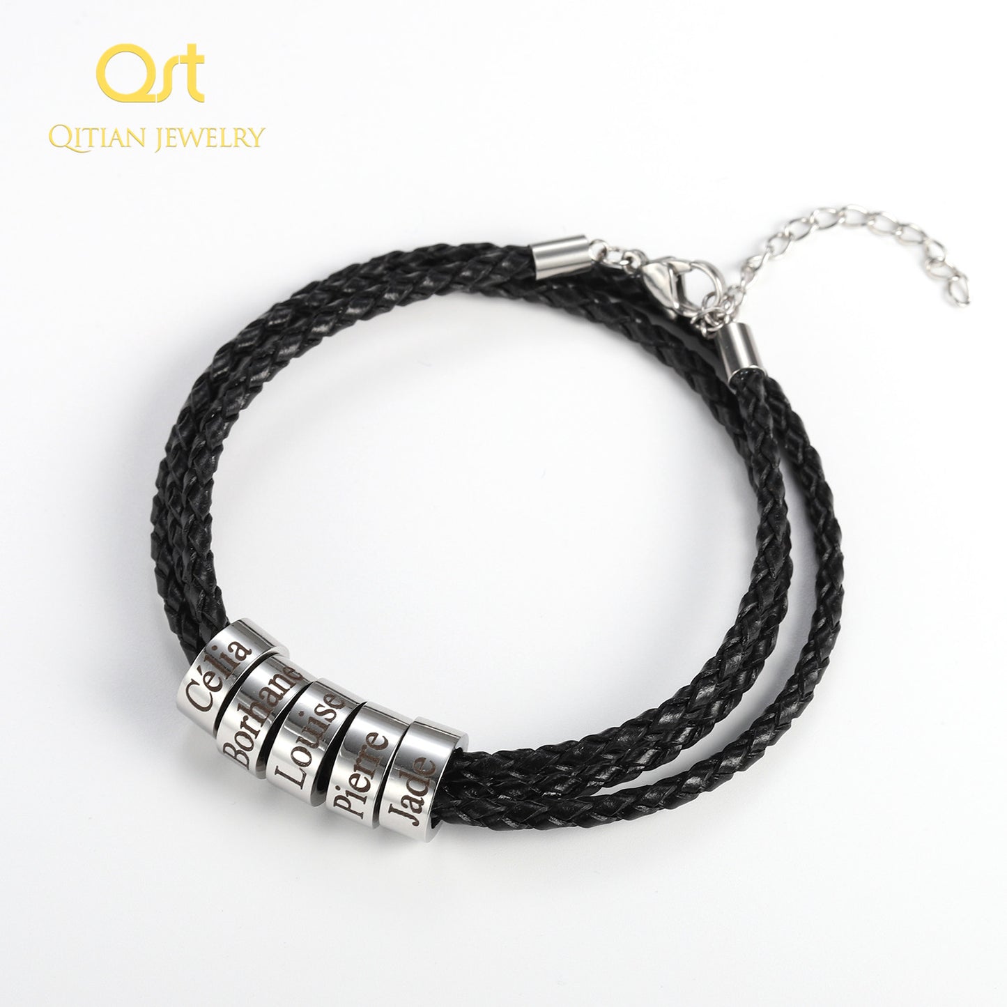 Leather Charm Bracelets