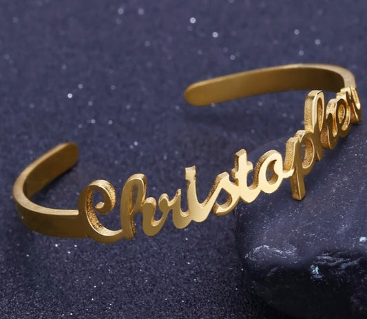 Name Bangle High Quality Stainless Steel