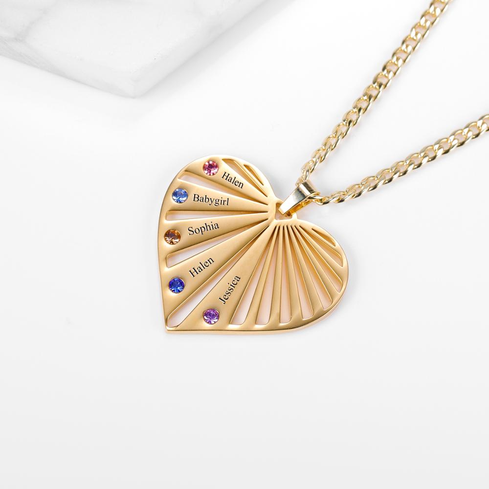 Love Heart Pendant Necklace