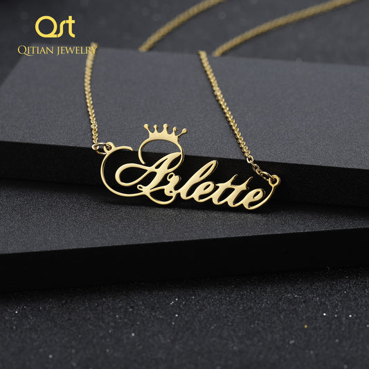 Personalisierte Namensketten aus Edelstahl QN710