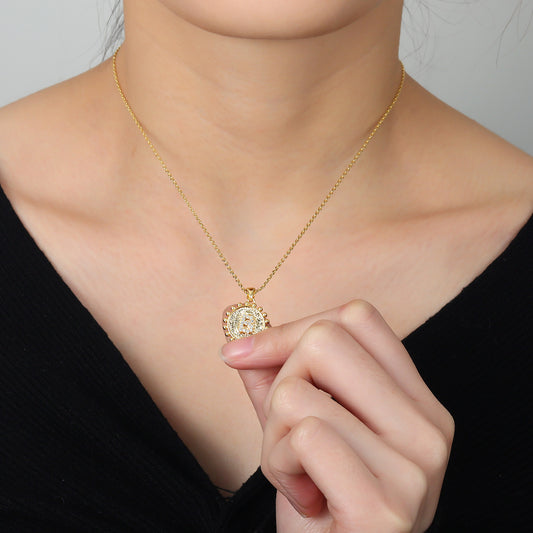 Personalize Letter Necklace QN12024