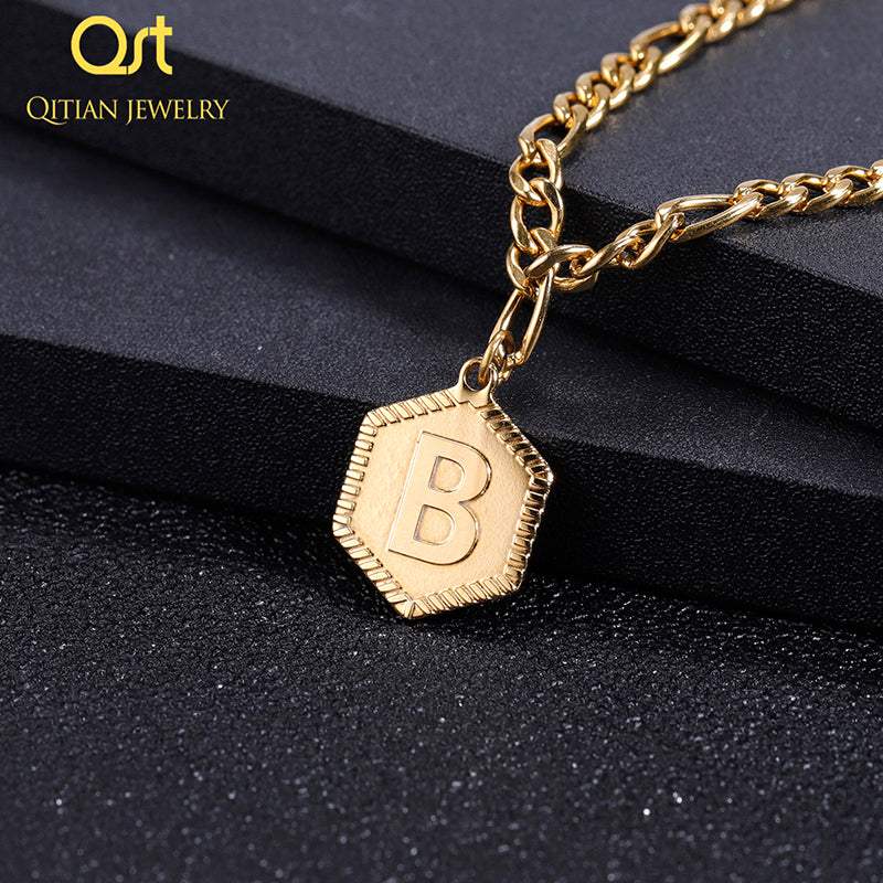 Bracelet de cheville avec lettre initiale AZ