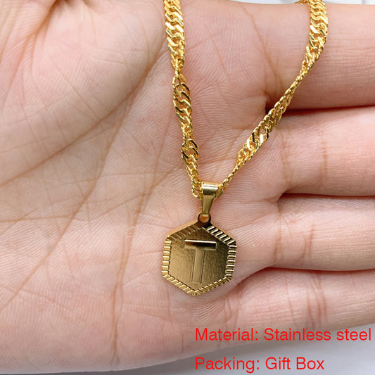 A-Z Letters Necklaces Pendant QN909