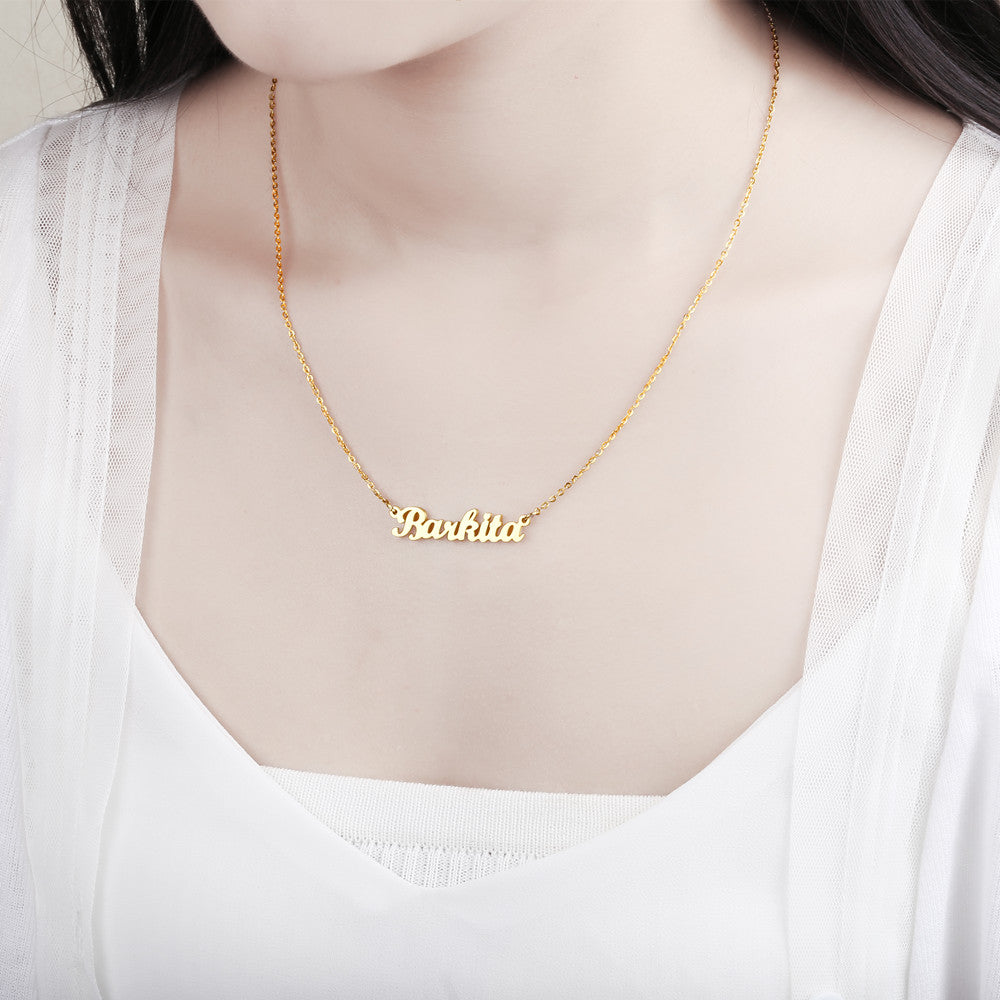 Custom Name Necklace F01 QN008