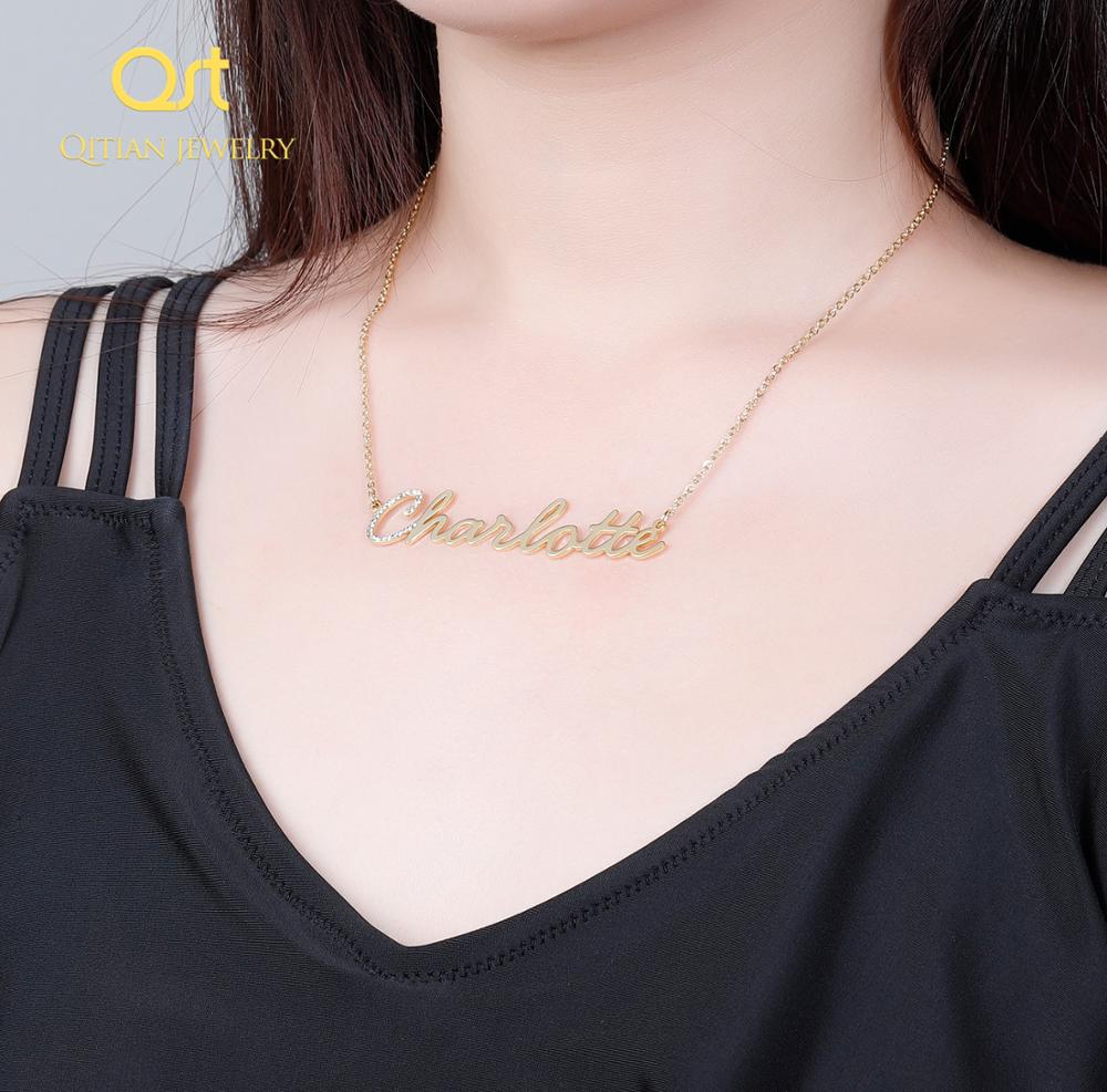 Customize Iced Out Choker First Letter