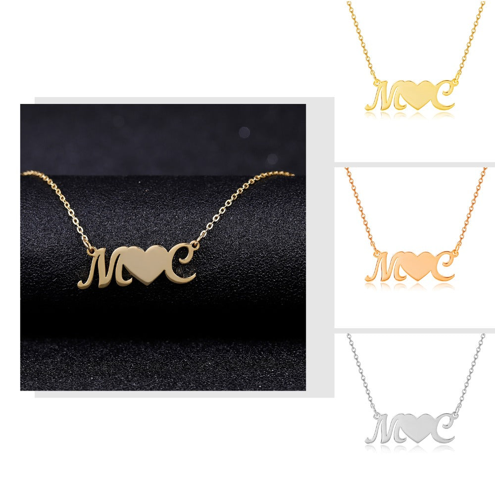 Romantic Love Pendant Necklace
