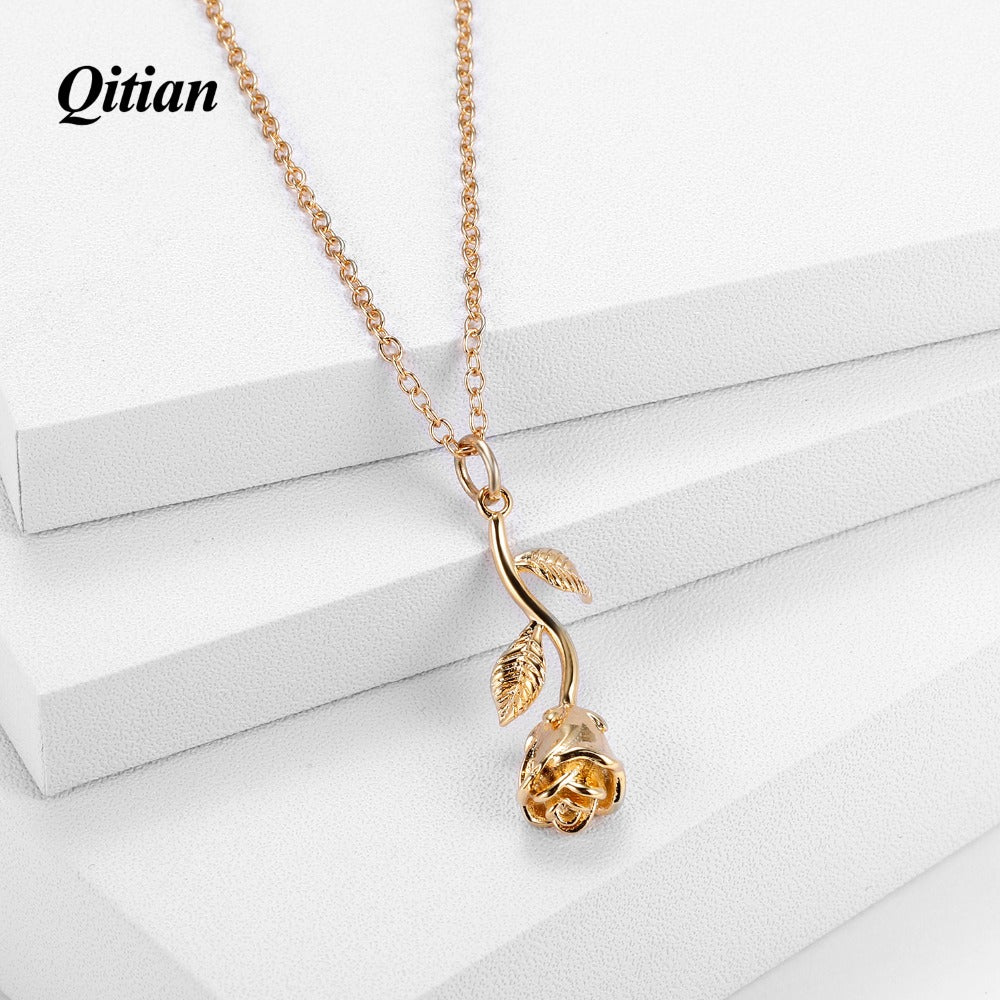 Rose Flower Necklace