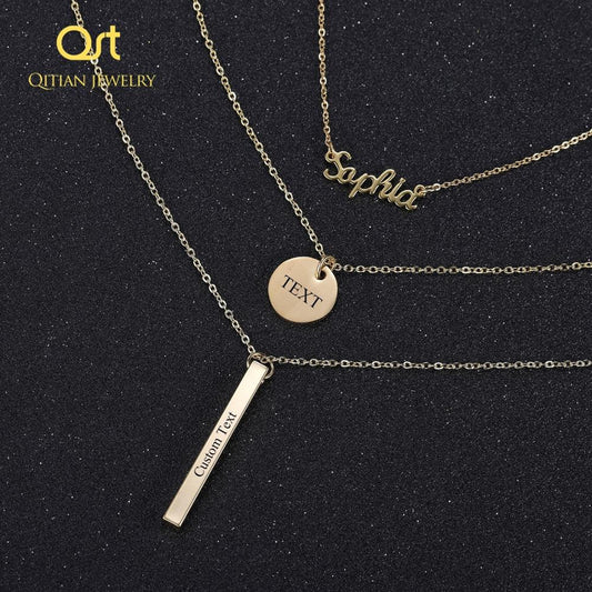 Vintage Carved Coin Necklace For Women