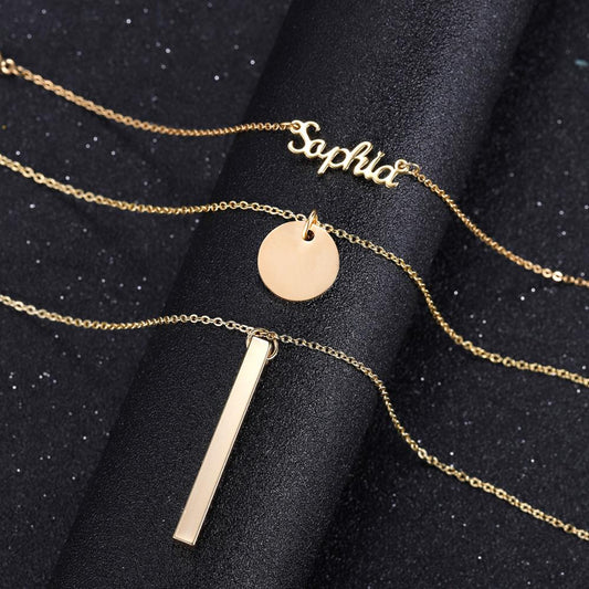 Vintage Carved Coin Necklace For Women