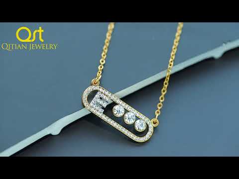 Initial Letter Necklace QN601