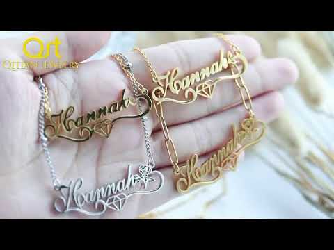 Collier Prénom Fleur QN429