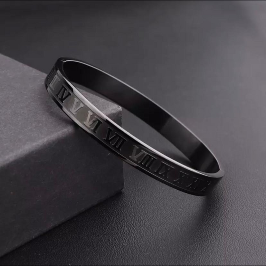 Roman Numeral Cuff QB355