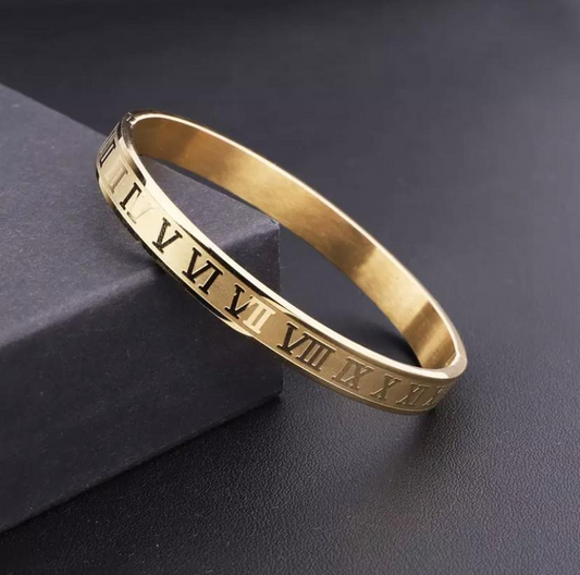 Roman Numeral Cuff QB355