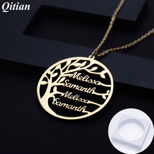 Family Tree Necklace For Women
