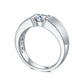 Moissanite Male Wedding Ring M82A