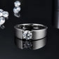 Moissanite Male Wedding Ring M82A