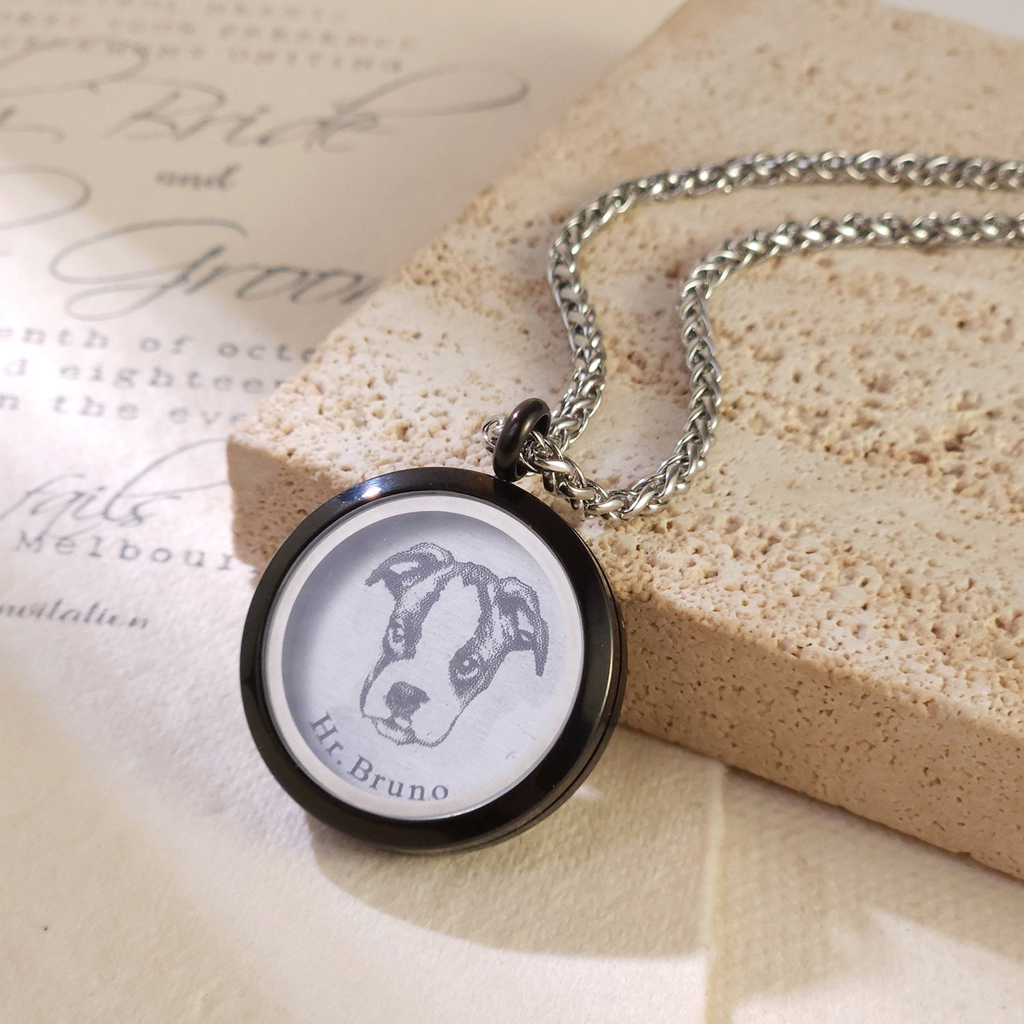 Custom Pet Picture Necklace MN2273