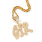 Herren Hip Hop Bling Bling Iced Out Tenniskette