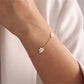 Personalized Dog Paw Name Bracelet QNN0855
