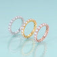 3mm 4mm Moissanite Wedding Rings KH090R