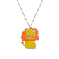 Custom Kids Drawing Enamel Necklace Personalized Artwork Pendant For Mother's Day Gift -SSN3790