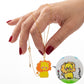 Custom Kids Drawing Enamel Necklace Personalized Artwork Pendant For Mother's Day Gift -SSN3790