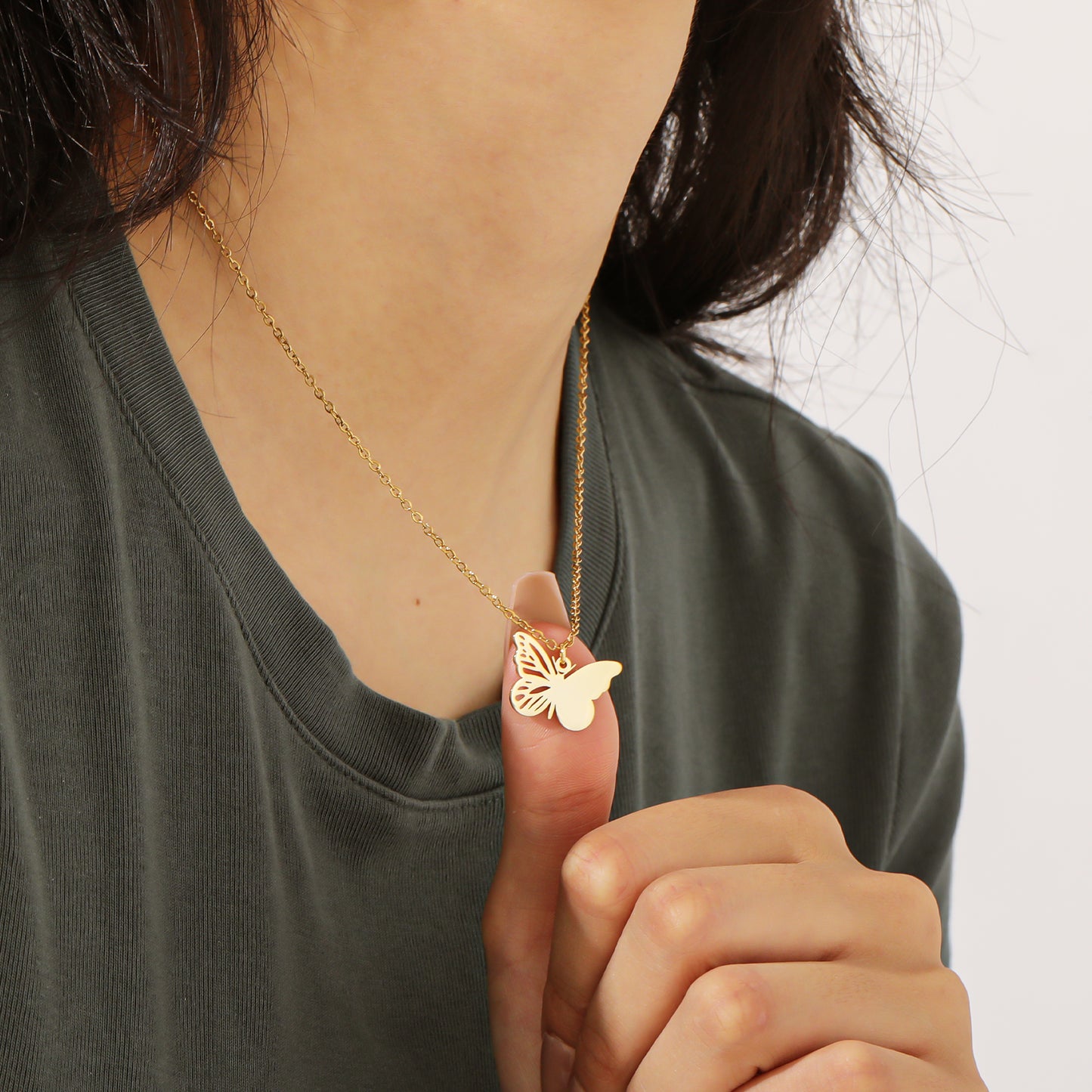 Butterfly Necklace QD-N8670
