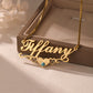 Personalized Heart Necklace With Birthstone For Women-QZN3505