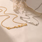 Customized Name Couple Necklace With Heart Design Valentine's Day Gift - QNN3513