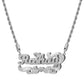 Personalized Custom Necklace Double Layered Two-Tone Elegant Gift - QCN3501