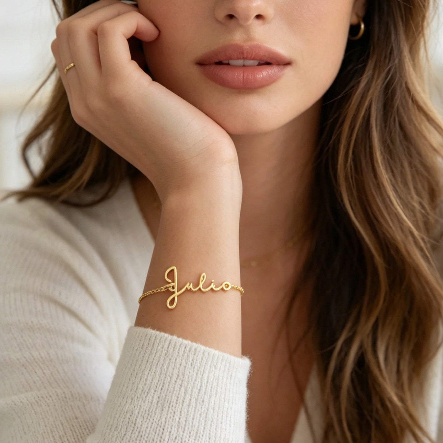Cursive Name Bracelet QB001-F23