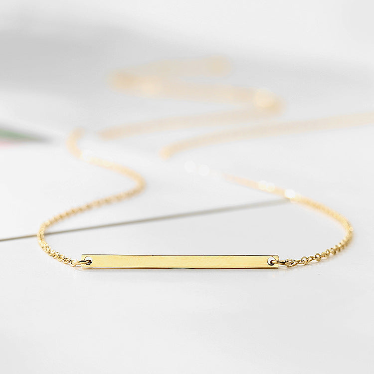 Exquisite Bar Necklace CS-N8573